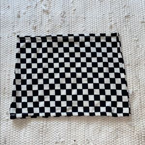 Checkered Tube Top